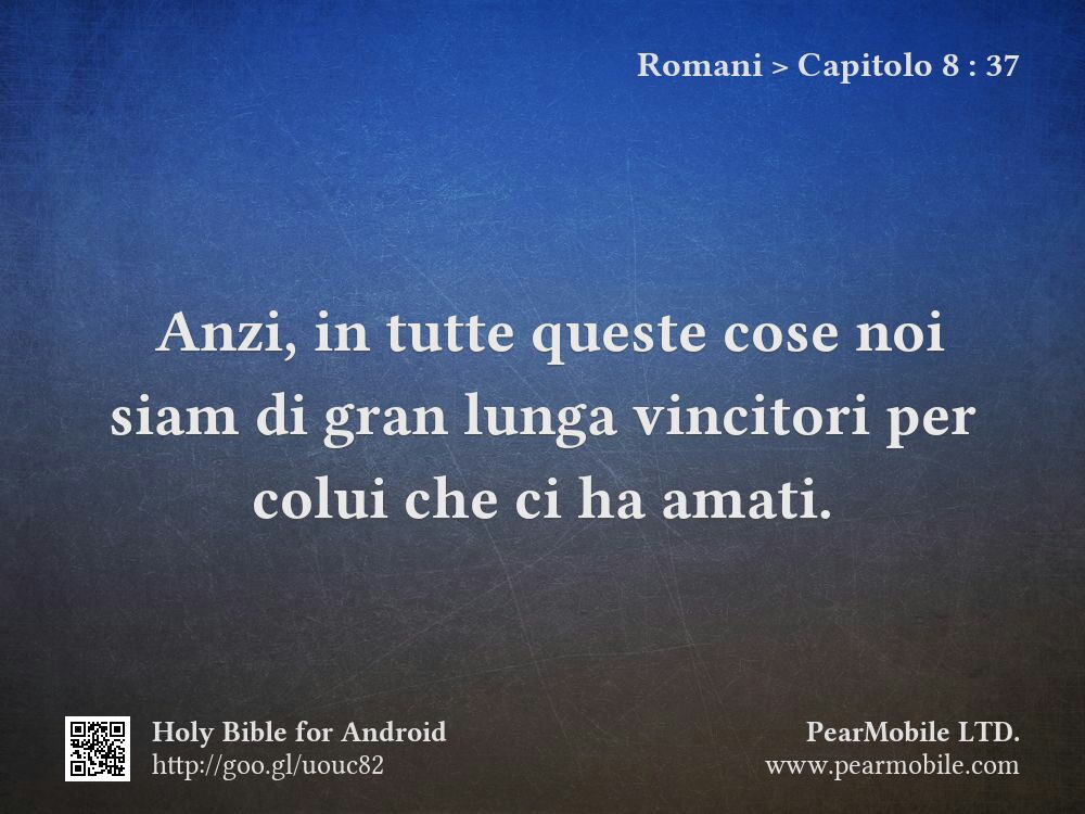 Romani, Capitolo 8:37